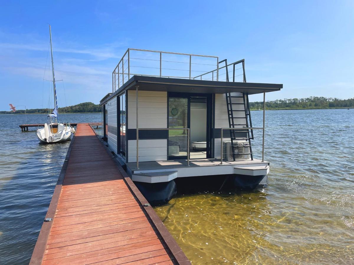 Boathousing - apartament na wodzie, dom pływający, łódź, luksusowy apartament Myślibórz Zewnętrze zdjęcie