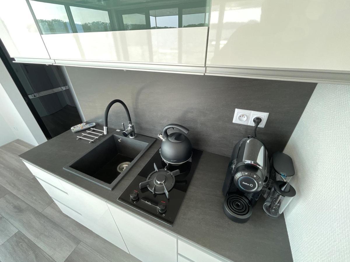 Boathousing - apartament na wodzie, dom pływający, łódź, luksusowy apartament Myślibórz Zewnętrze zdjęcie